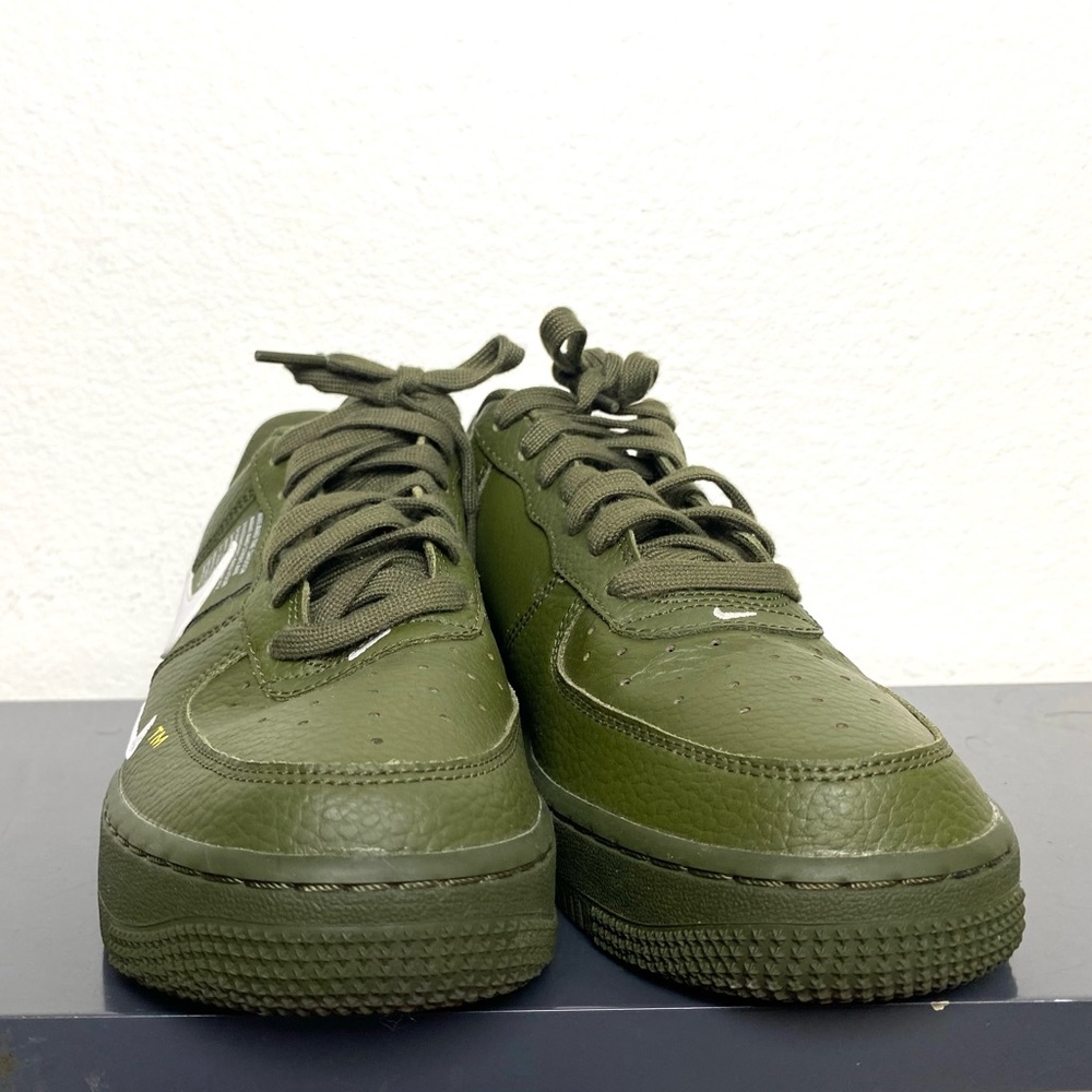 Nike Air Force 1 '07 LV8 Utility Olive Canvas - Picture 4 of 10